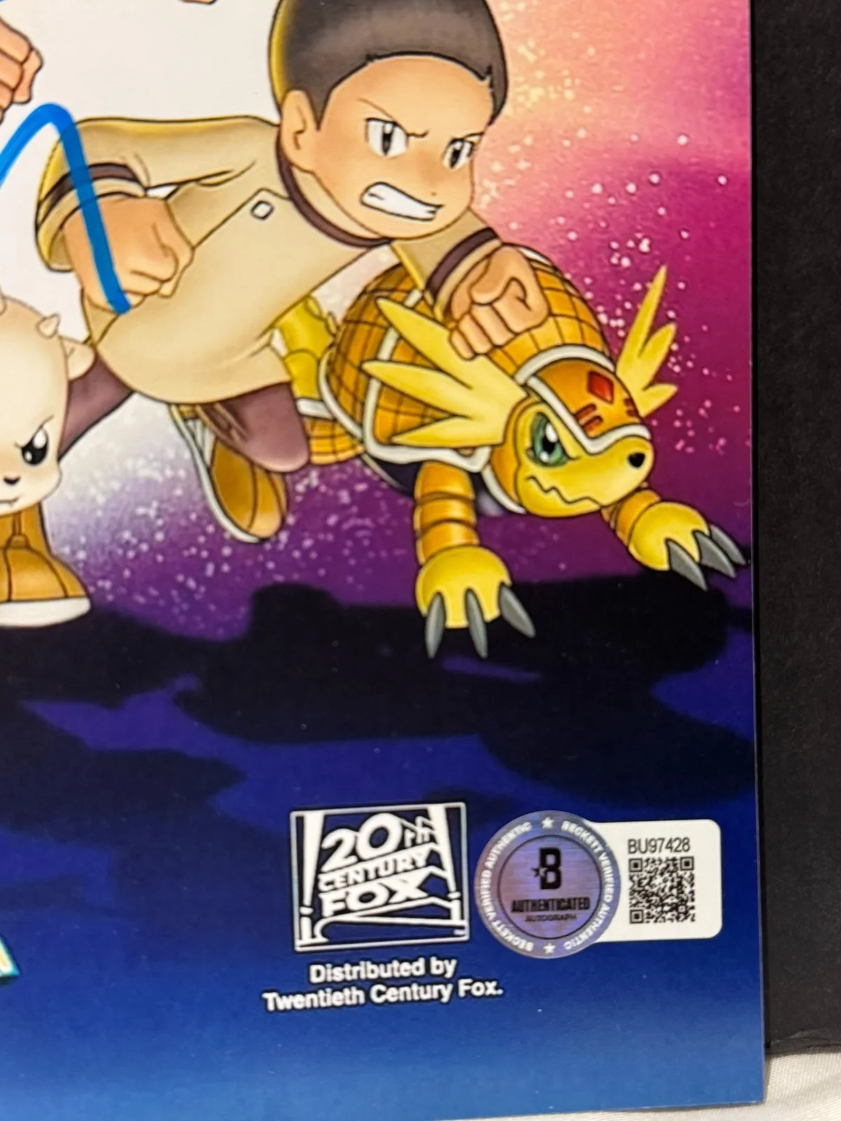 Mamoru Hosoda SIGNED 11X17 PHOTO DIGIMON DIRECTOR AUTO BECKETT BAS COA, изображение 4