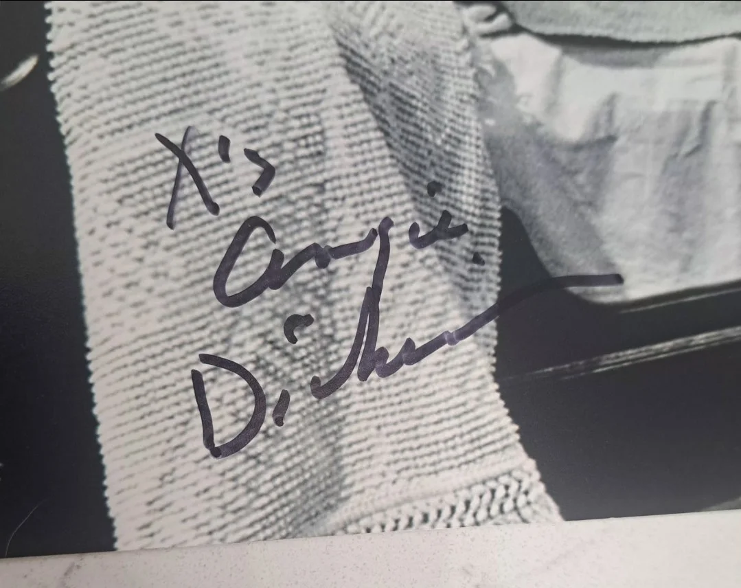 ANGIE DICKINSON as FEATHERS in Rio Bravo Signed/Inscribed 8x10 Photo Beckett BAS, image 3