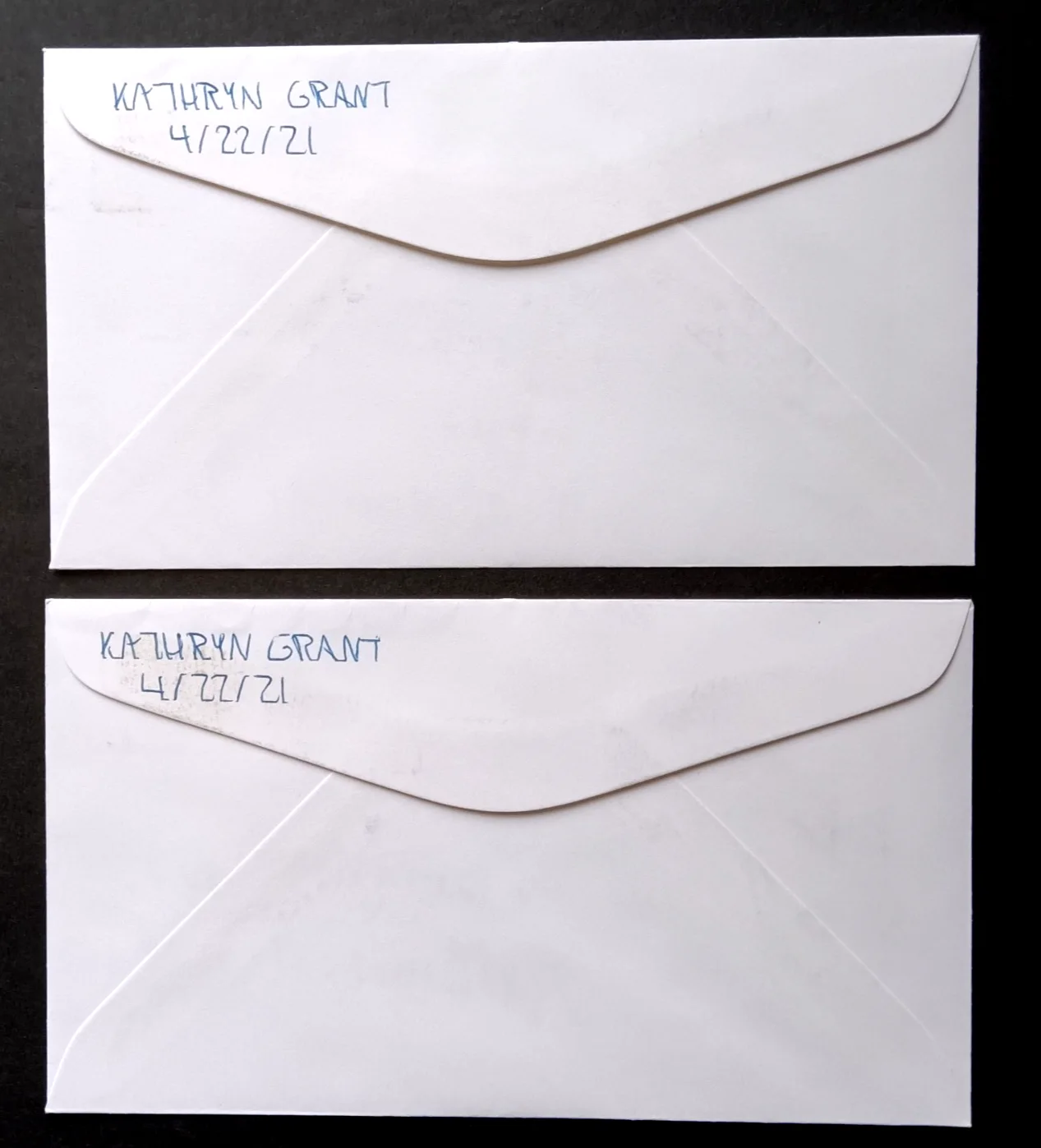 Kathryn Grant Crosby signed First Day of Issue Stamp/Envelopes - Lot of 2, image 3