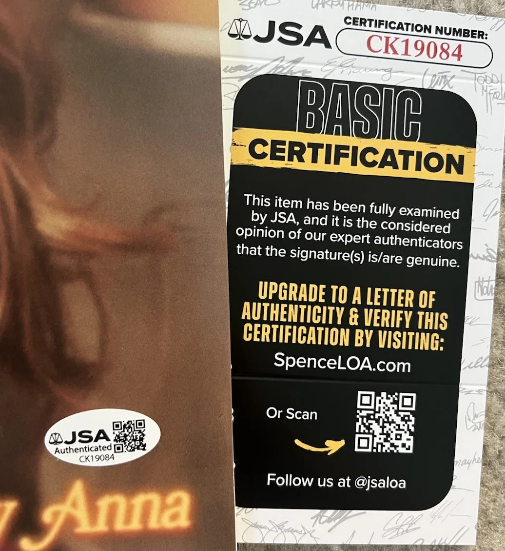 Avery Anna Signed Breakup Over Breakfast Vinyl Country Music Autograph Jsa Coa, изображение 3