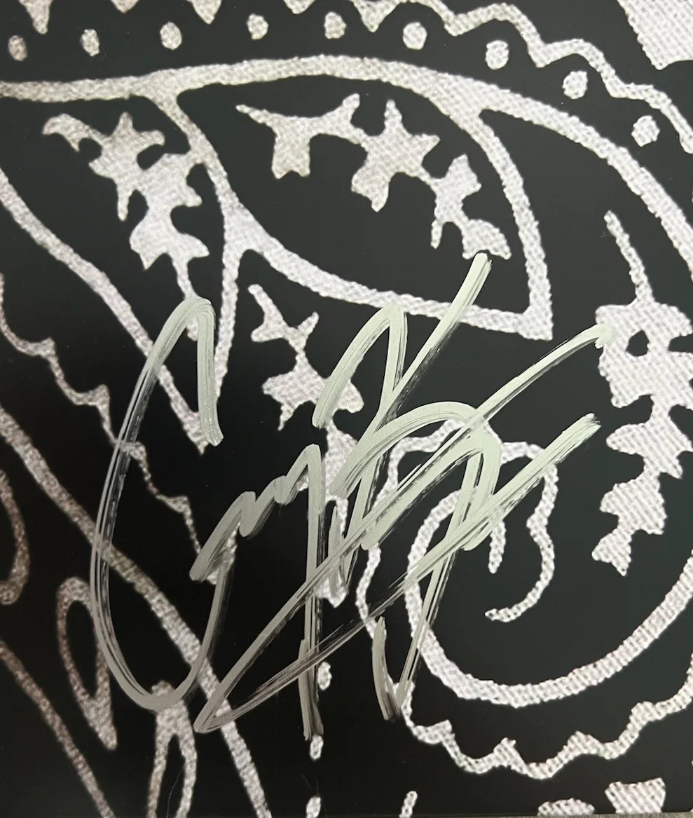 COREY KENT Signed Black Bandana Autograph Vinyl Country Music Star Jsa Coa, image 2