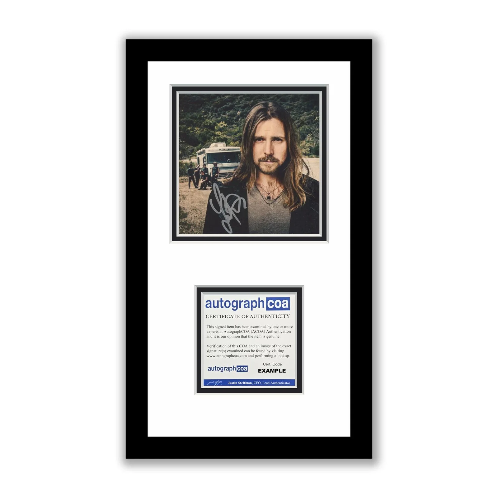 Lukas Nelson — Lukas Nelson Autograph Signed Framed CD Lukas Nelson & Promise of the Real ACOA