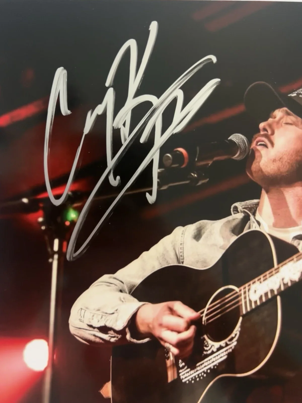 Corey Kent Signed Autographed 8x10 Photo Country Music Star Wild As Her JSA COA, изображение 3