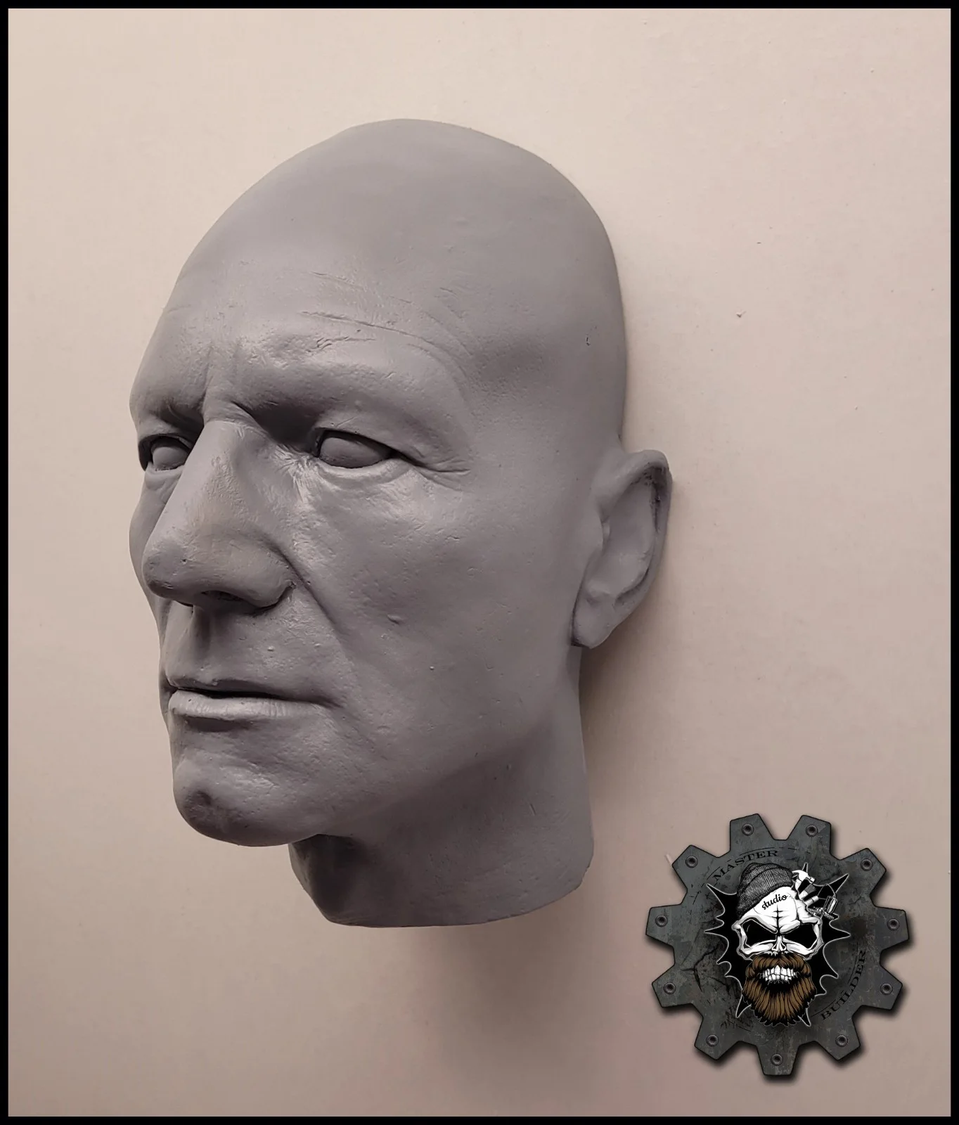Patrick Stewart Face cast - Star Trek Captain Picard - Locutus of Borg Replica, изображение 2