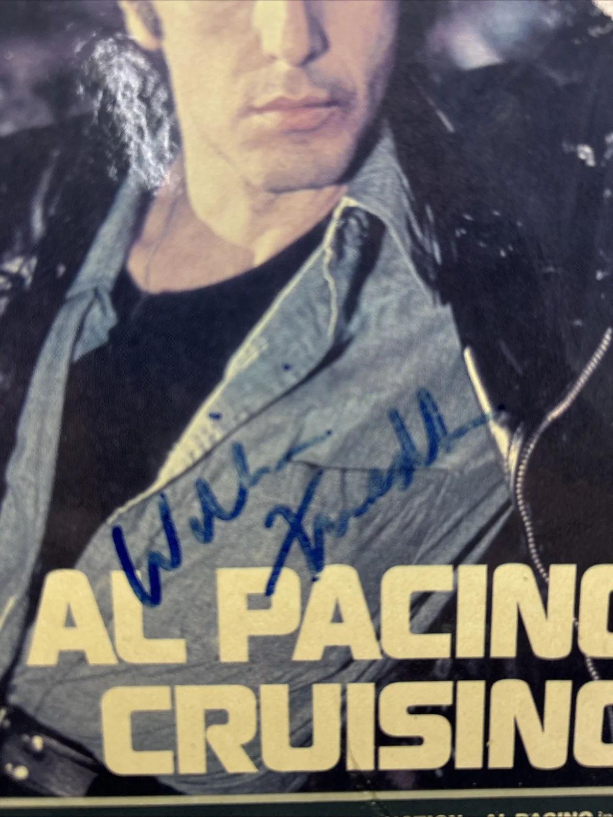 William Friedkin — SIGNED BY DIRECTOR WILLIAM FRIEDKIN CRUISING VHS TAPE, image 2