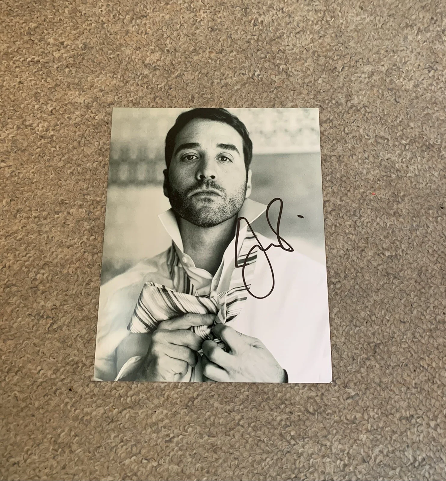 JEREMY PIVEN — JEREMY PIVEN SIGNED ENTOURAGE 8X10 PHOTO ARI GOLD AUTOGRAPHED PROOF