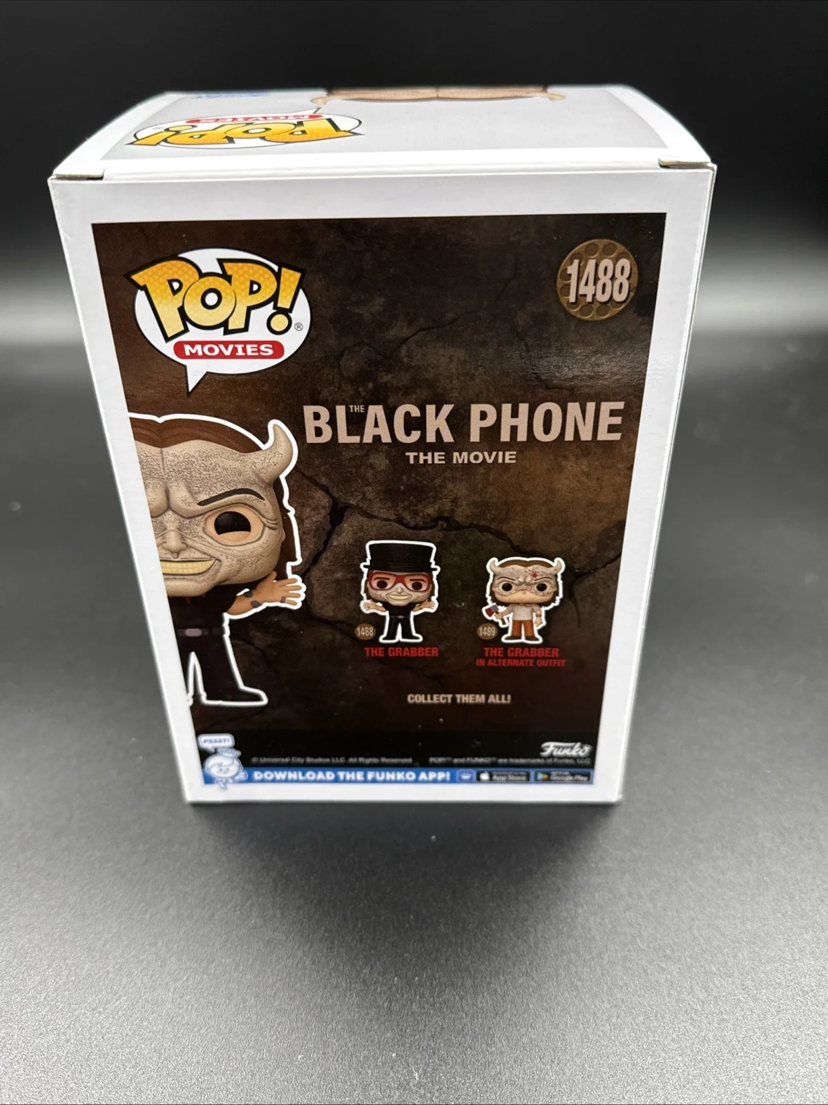 Mason Thames — Mason Thames signed Black Phone Grabber Funko Pop! #1488 CHASE JSA Ethan Hawke, image 3