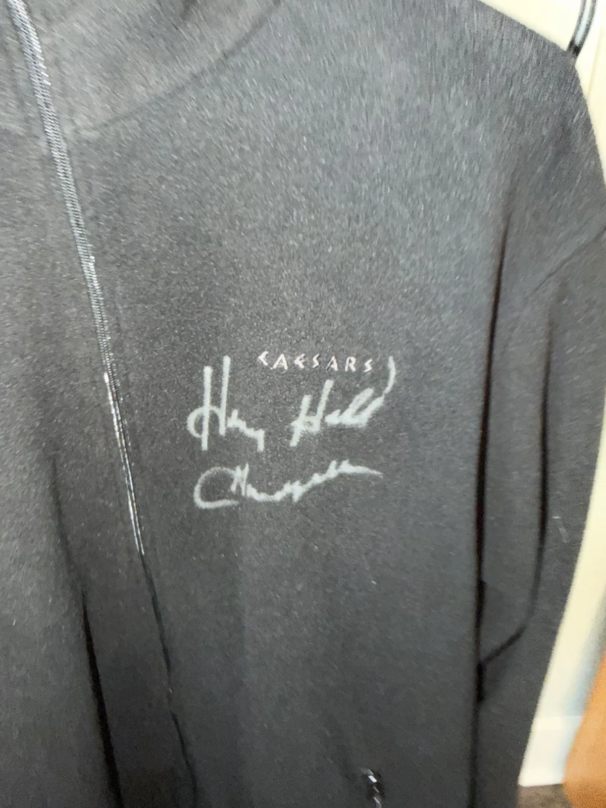 Henry Hill — Goodfellas Fans! Henry Hill Hand Signed Caesar’s Palace Jacket XL RARE; JSA COA, image 2