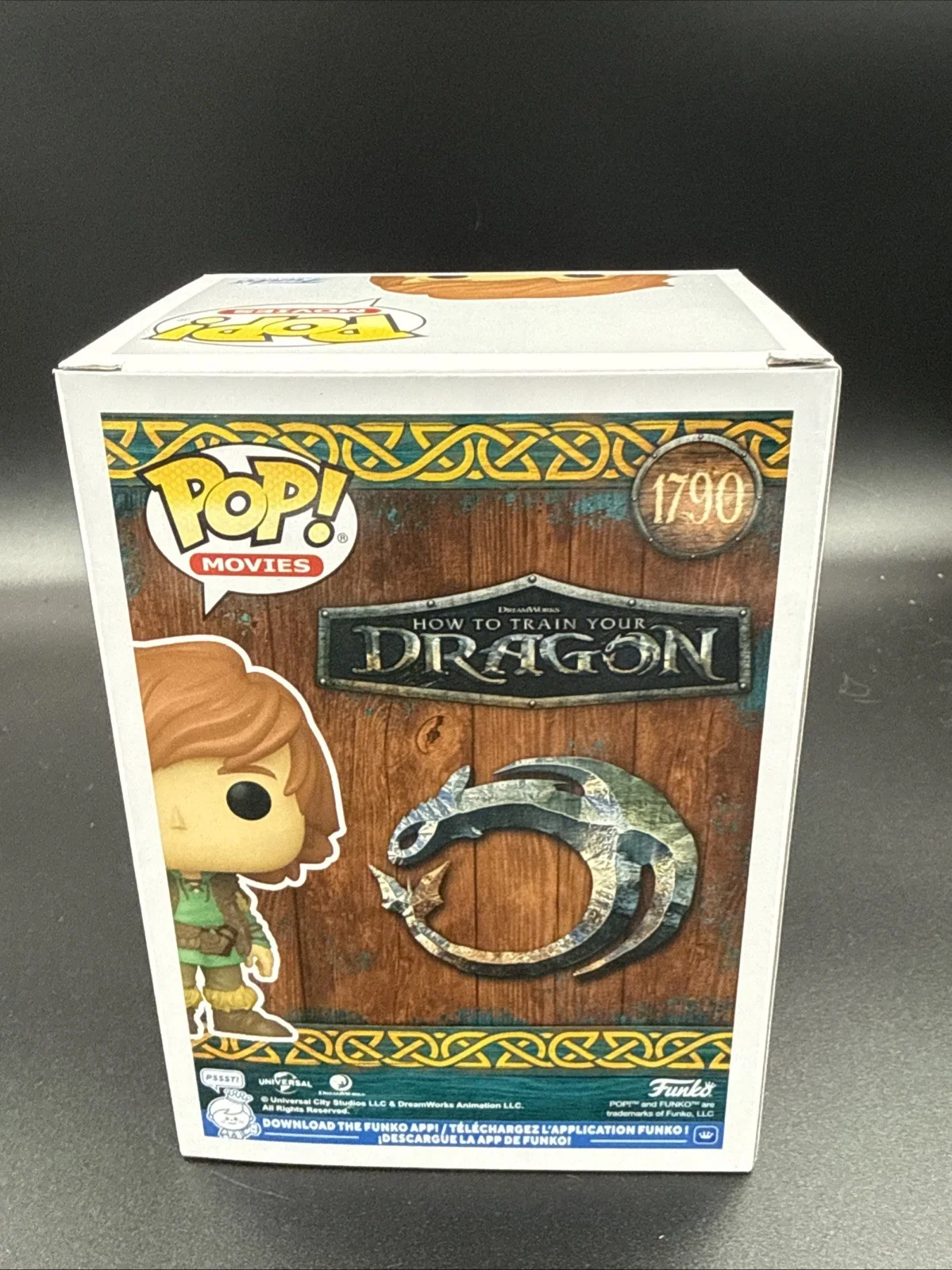 MASON THAMES — MASON THAMES SIGNED HICCUP FUNKO POP FIGURE HOW TO TRAIN YOUR DRAGON JSA COA!, изображение 3