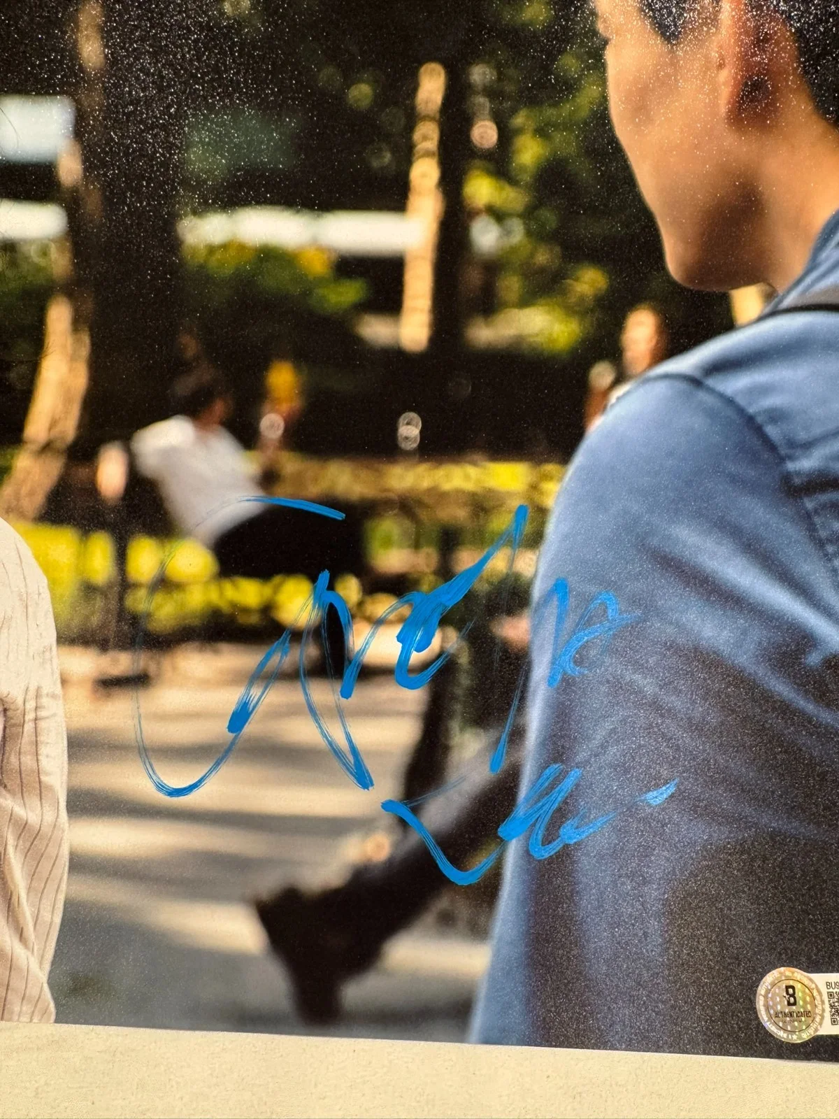 GRETA LEE SIGNED 11X14 PAST LIVES PHOTO AUTO BECKETT BAS COA, изображение 2