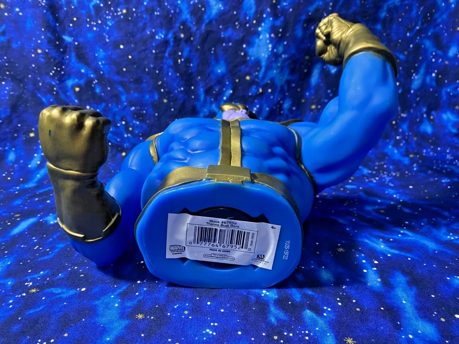 Sam de la Rosa Autographed Thanos Bust Coin Bank Marvel Comics Artist, image 5