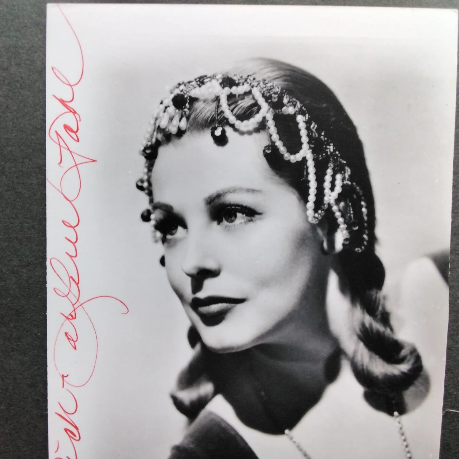 Arlene Dahl SIGNED Photo Movie TV Actress Journey Center Earth Wild Irish Rose, изображение 3