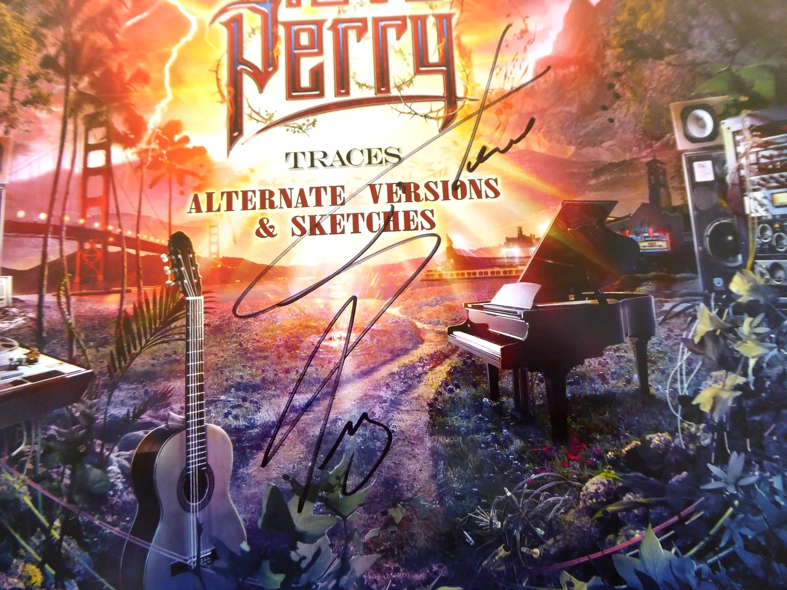 Steve Perry Signed "Traces" Record Vinyl LP Autographed, Journey Singer, JSA COA, image 2