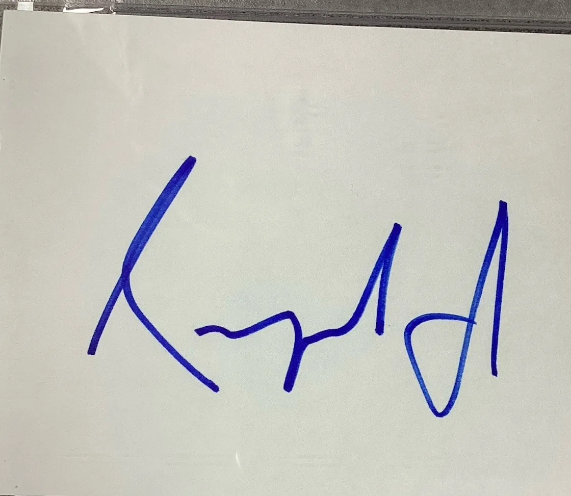 Angelina Jolie — Angelina Jolie Signed Index Card Movie Actor Tomb Raider Autograph PSA/DNA 9, изображение 2