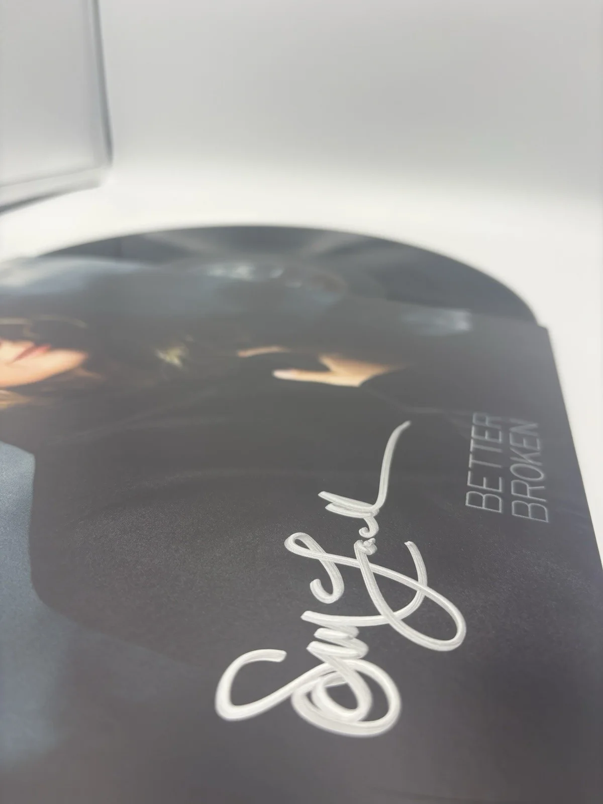 Sarah McLachlan - Better Broken Vinyl LP AUTOGRAPHED SIGNED - ON COVER JACKET!, image 2