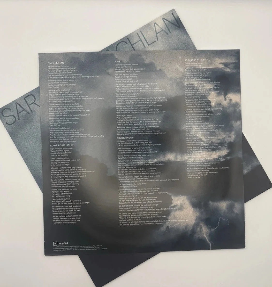 Sarah McLachlan - Better Broken Vinyl LP AUTOGRAPHED SIGNED - ON COVER JACKET!, image 3
