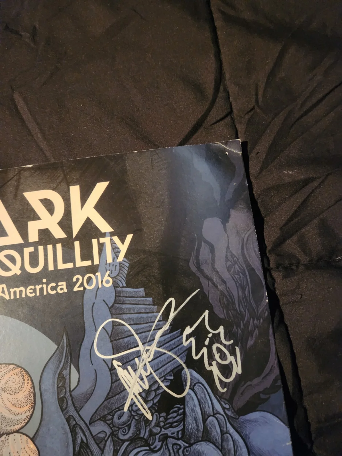 Dark Tranquillity 2016 Tour Poster signed, image 4