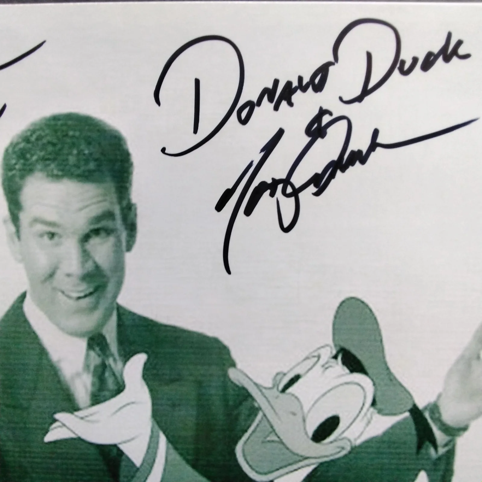 Tony Anselmo SIGNED 8x10 Photo Donald Duck Voice Actor Disney Animator, изображение 4