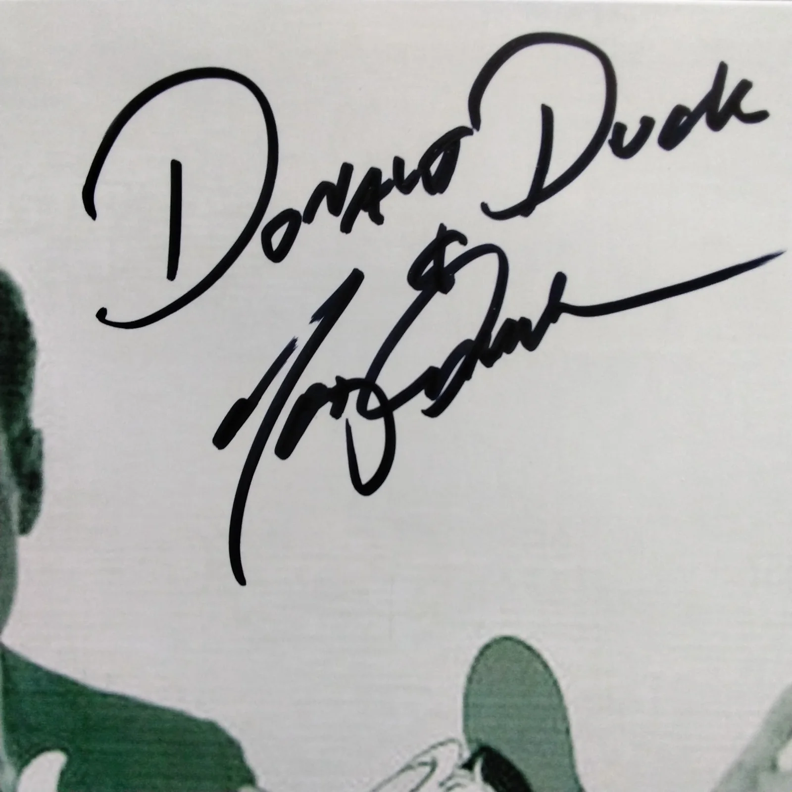 Tony Anselmo SIGNED 8x10 Photo Donald Duck Voice Actor Disney Animator, изображение 5