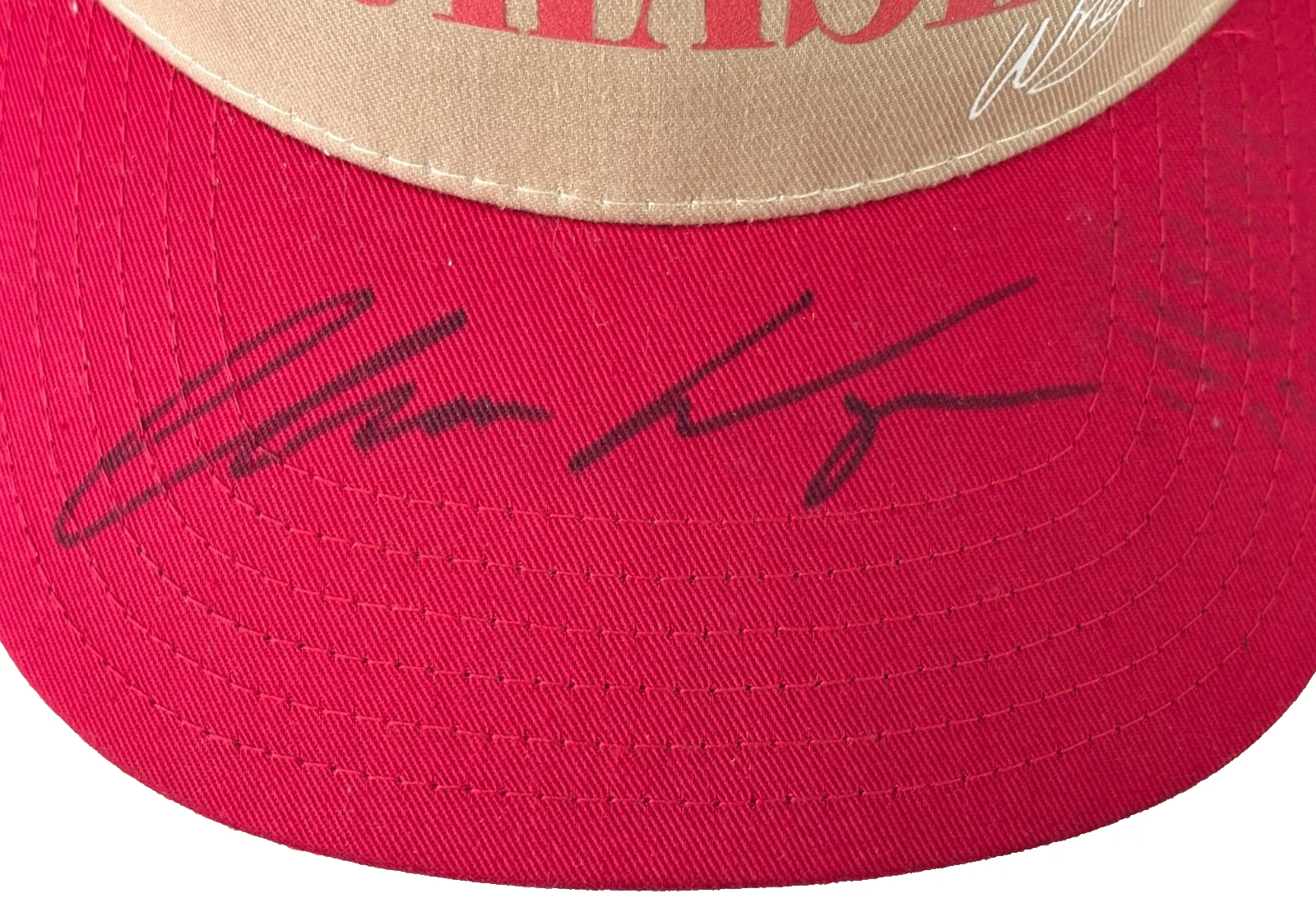 Chase Wright Hat Autographed by Country Music Artist Otto Cap, изображение 2