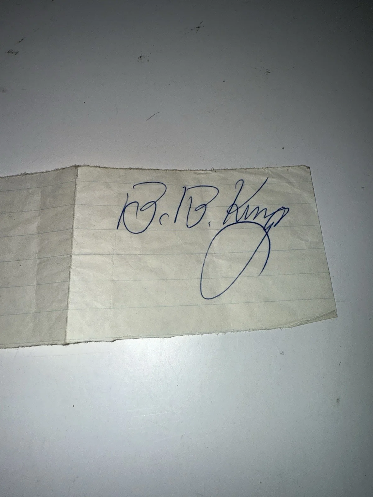 1960's BB King Signed Autograph With Live At The Regal Lp, image 3