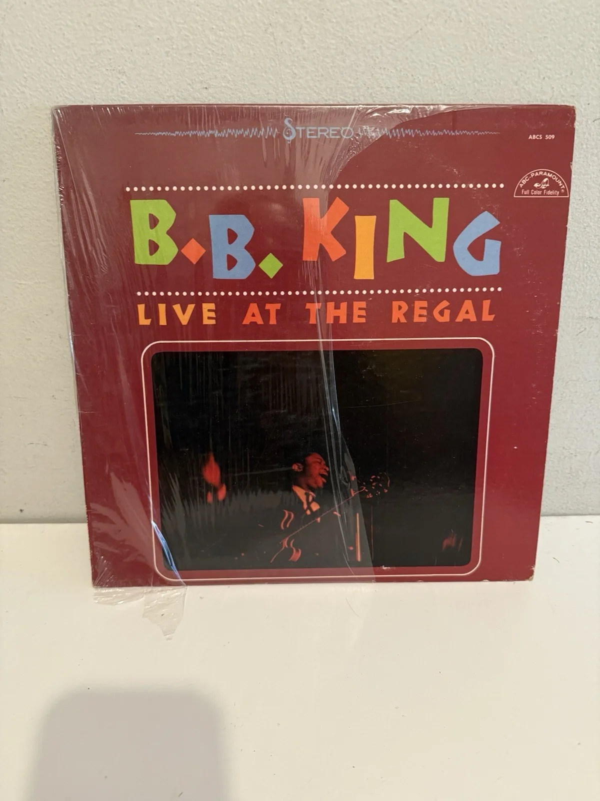 1960's BB King Signed Autograph With Live At The Regal Lp, image 5