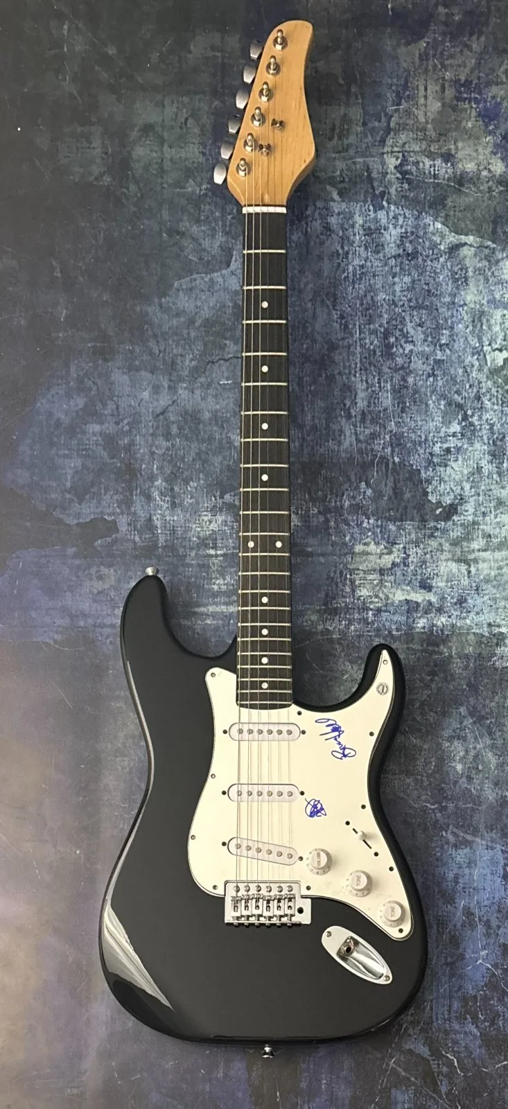 GFA Bruce Hall & Neal Doughty * REO SPEEDWAGON * Band Signed Electric Guitar COA, image 2