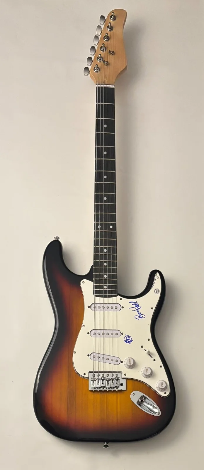 GFA Bruce Hall & Neal Doughty * REO SPEEDWAGON * Band Signed Electric Guitar COA, image 4