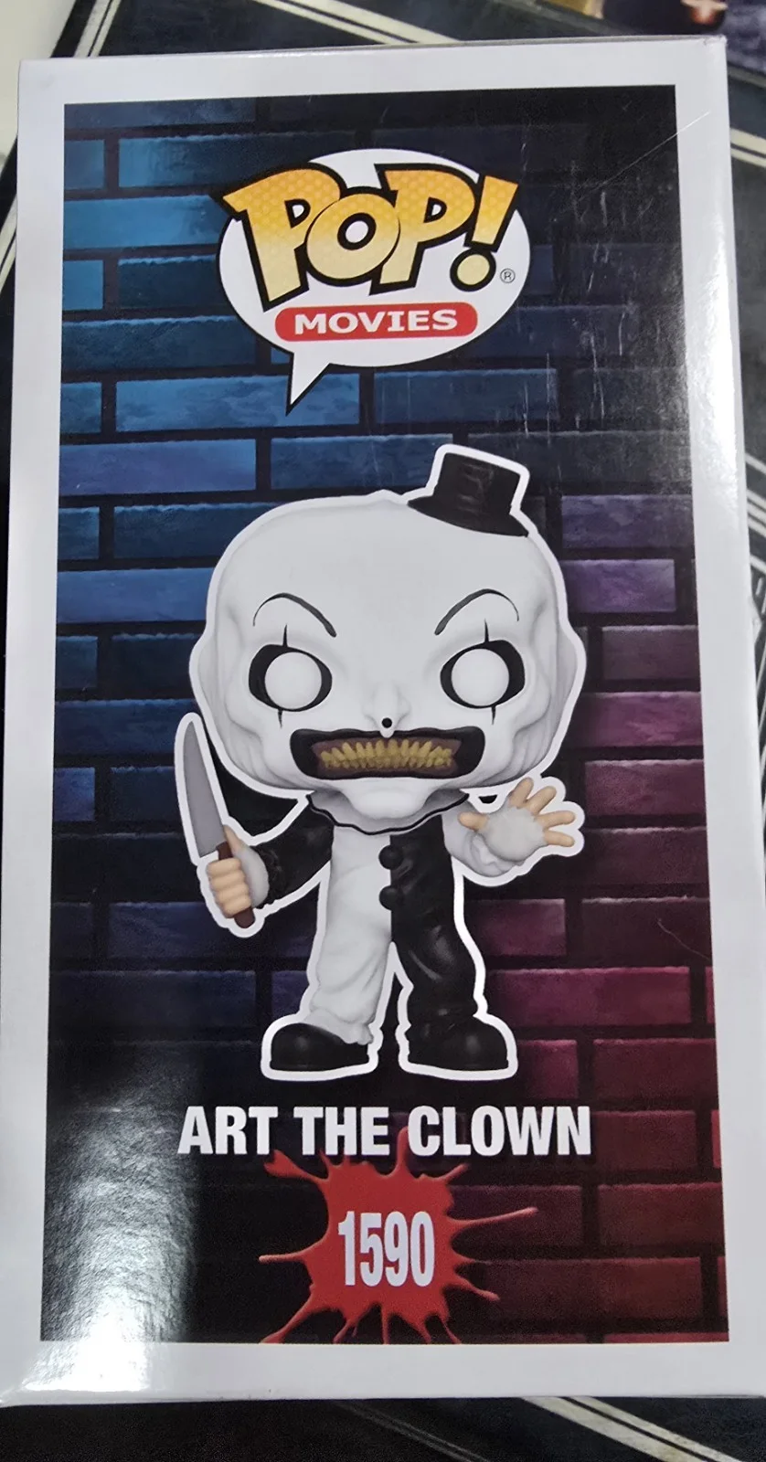 Felissa Rose, Dan Roebuck — Terrifier Double Signed Felissa Rose & Dan Roebuck Funko Pop Art The Clown SWAU, изображение 5