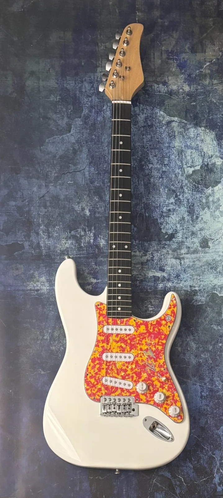 GFA Queen Band Singer * ADAM LAMBERT * Signed Electric Guitar PROOF COA, image 3