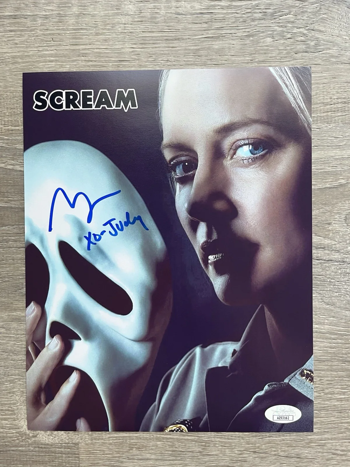 Marley Shelton — Marley Shelton Signed Scream 8x10 Photo JSA COA Deputy Judy Hicks Ghostface, image 2
