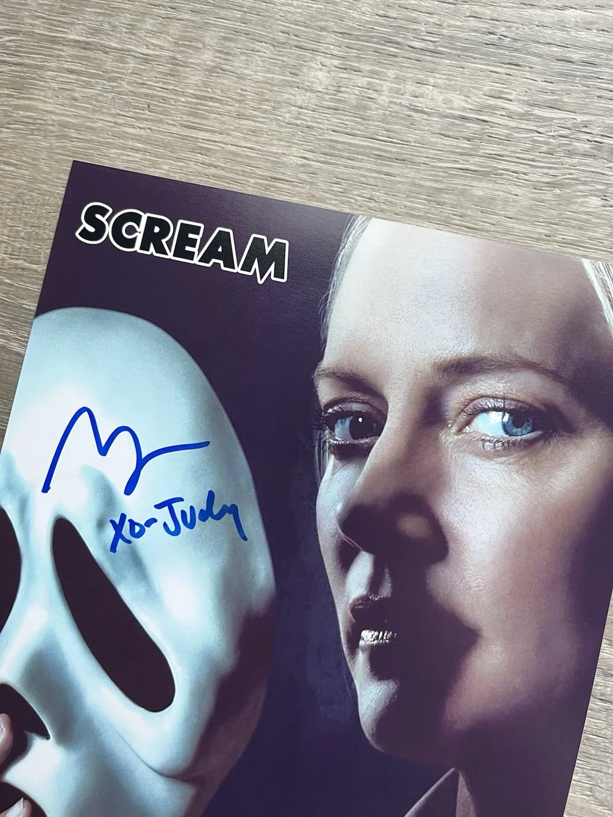 Marley Shelton — Marley Shelton Signed Scream 8x10 Photo JSA COA Deputy Judy Hicks Ghostface, image 3