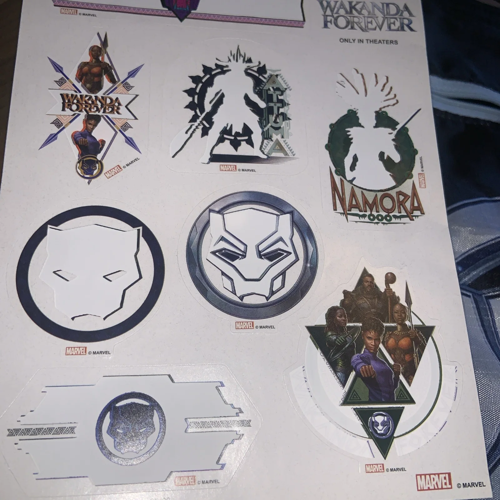 Marvel Studios Black Panther Wakanda Forever Rare Press Kit Bundle, image 4