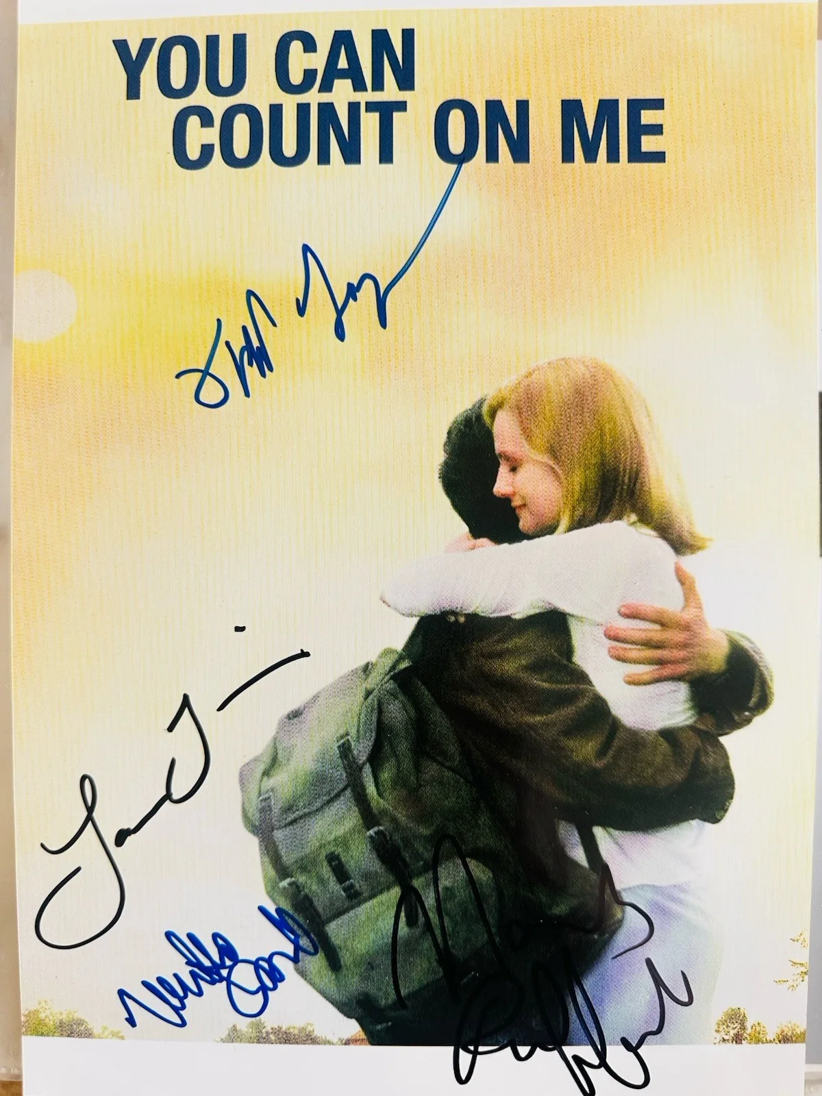 Mark Ruffalo, Laura Linney, Kenneth Lonergan, Matthew Broderick — Mark Ruffalo, Laura Linney, Kenneth Lonergan, Matthew Broderick Signed Photo