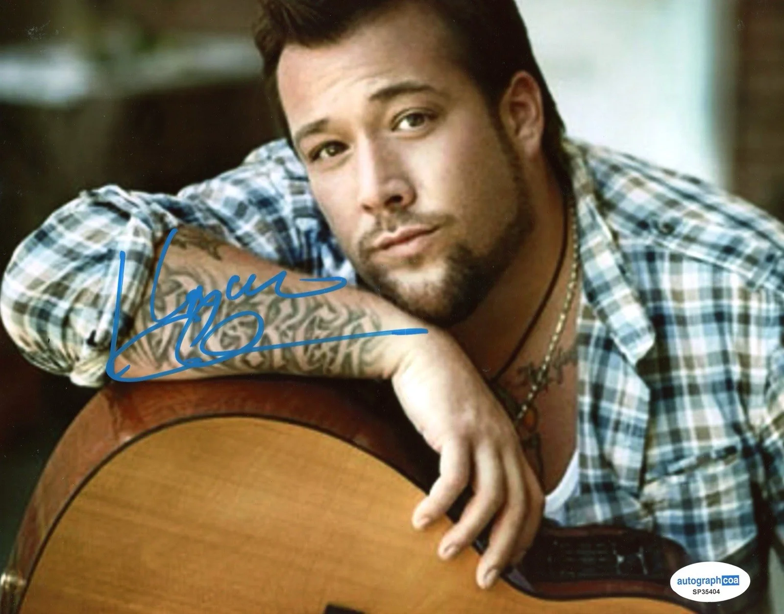 Uncle Kracker Signed 8x10 Photo ACOA CERTIFIED Happy Hour Double Wide AUTOGRAPH, изображение 2