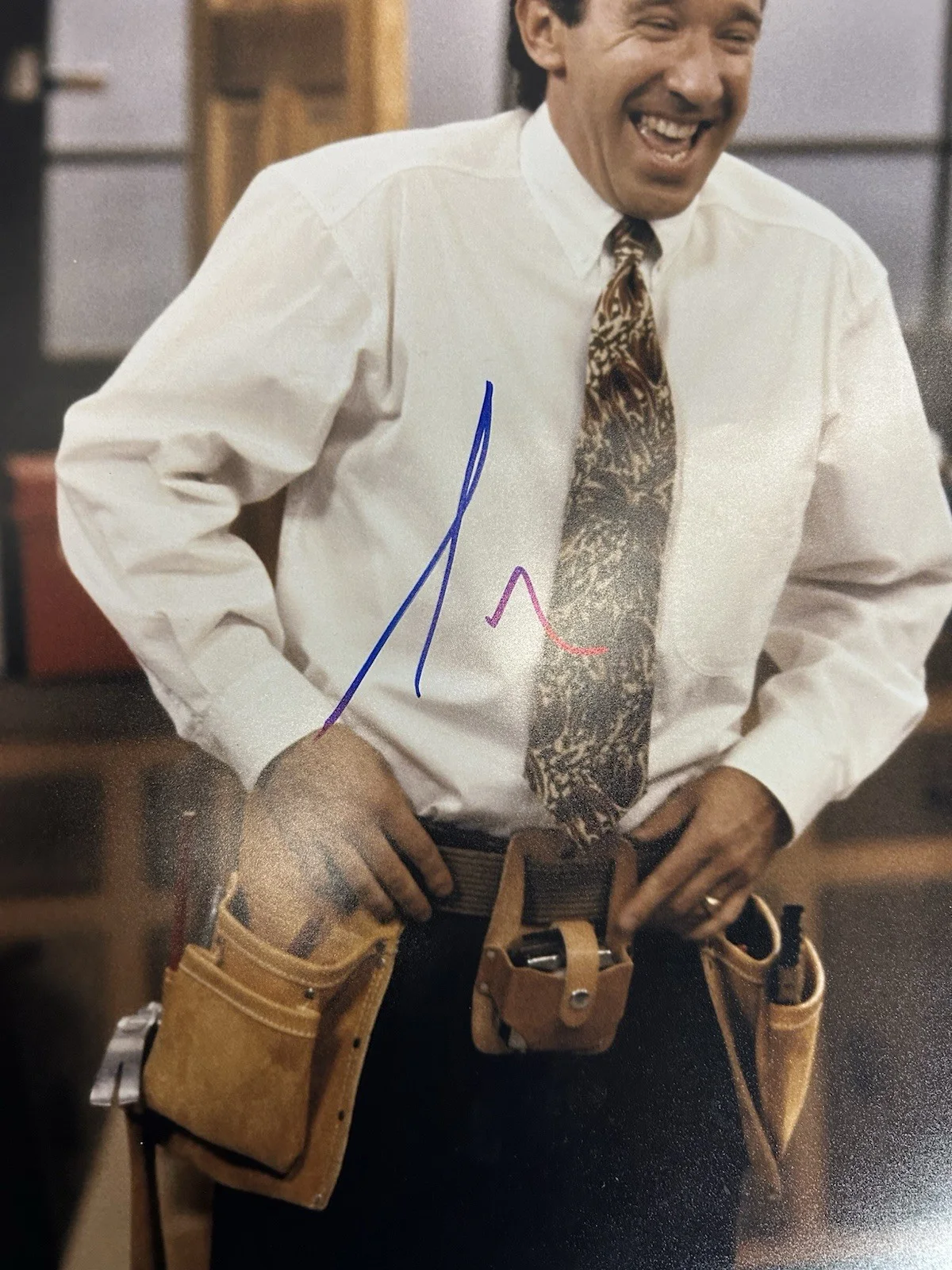 Tim Allen — TIM ALLEN SIGNED 8X10 PHOTO HOME IMPROVEMENT TIM "THE TOOL MAN" TAYLOR JSA COA, изображение 2