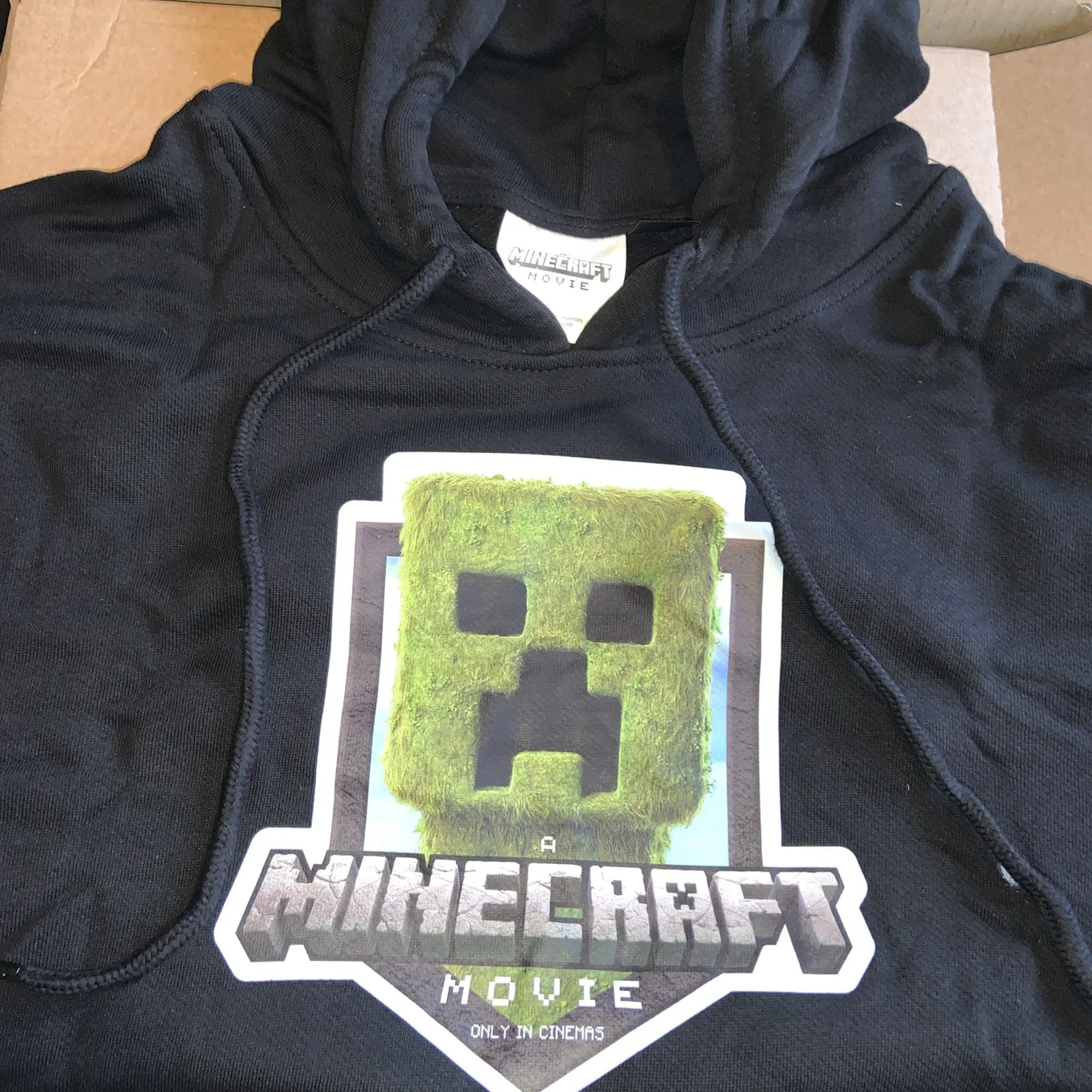 A Minecraft Movie Rare Press Kit Hoodie Size Small, изображение 2