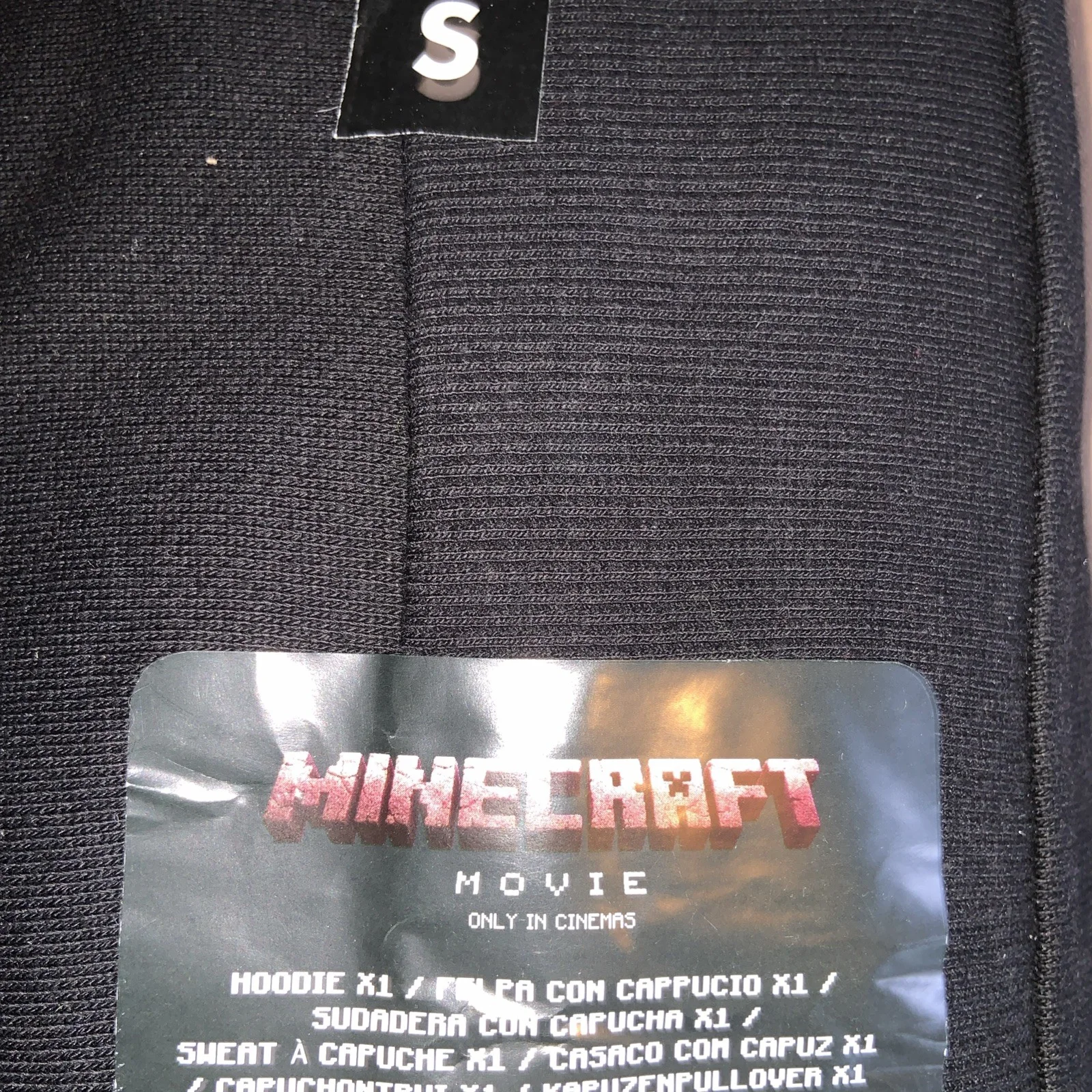 A Minecraft Movie Rare Press Kit Hoodie Size Small, изображение 5