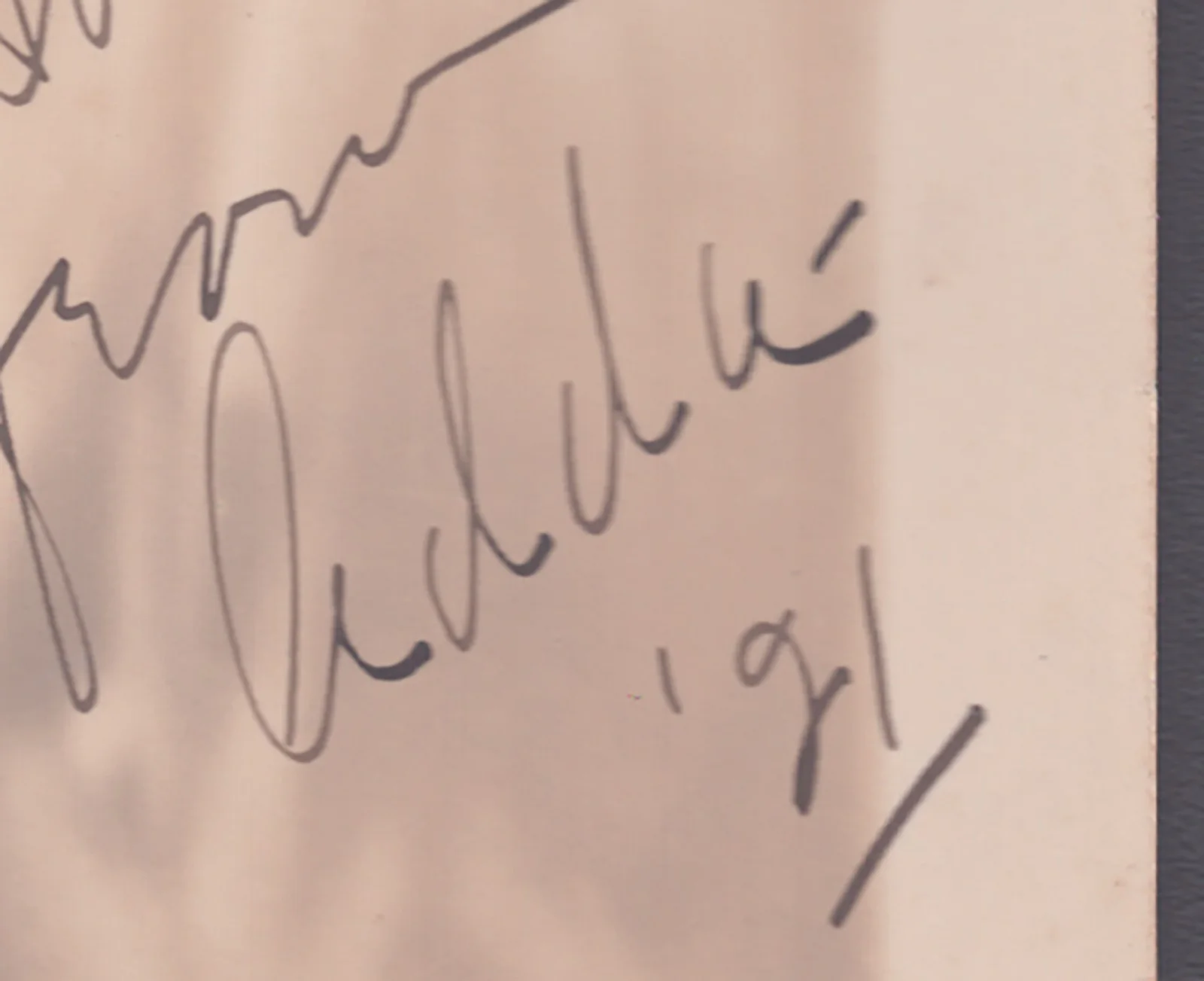 Adda Gleason — ADDA GLEASON - INSCRIBED PHOTOGRAPH SIGNED, image 2