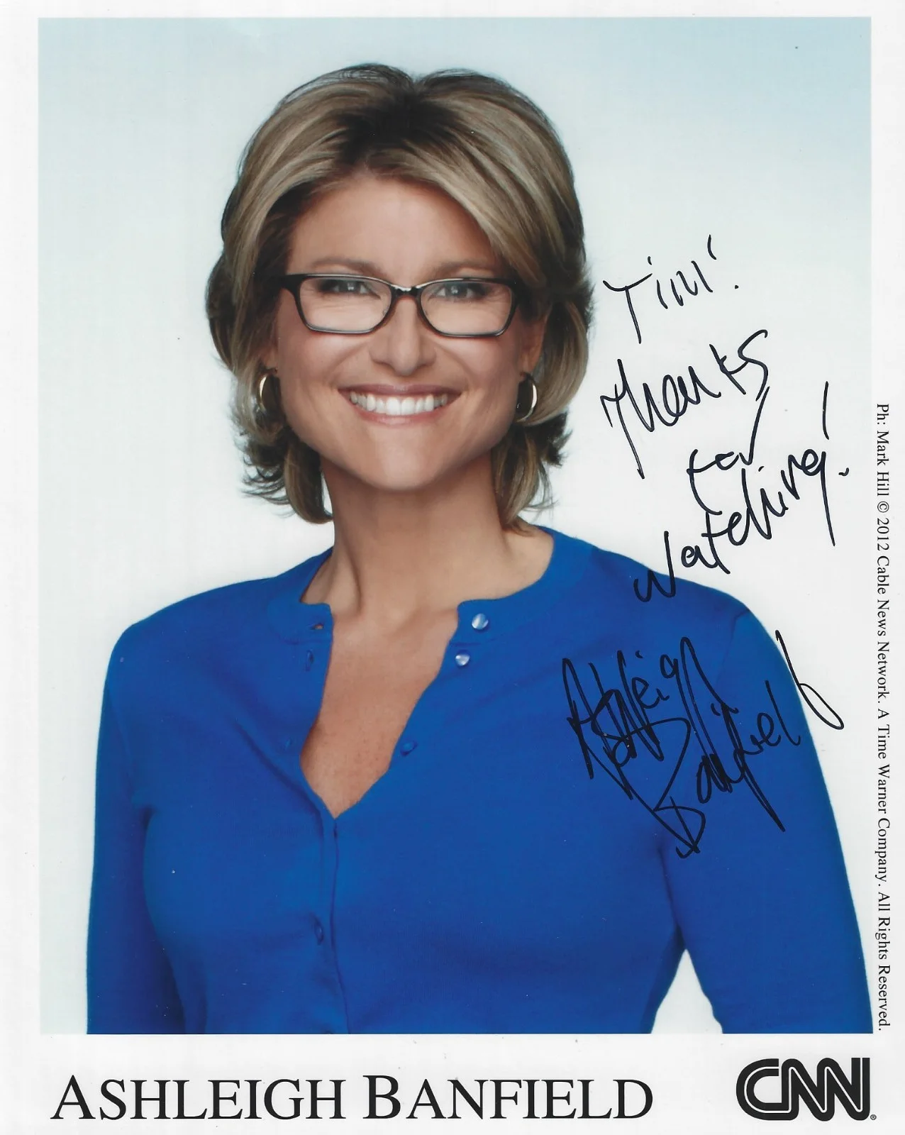 Ashleigh Banfield — Ashleigh Banfield Autographed Signed 8x10 Photo - CNN NewsNation - w/COA