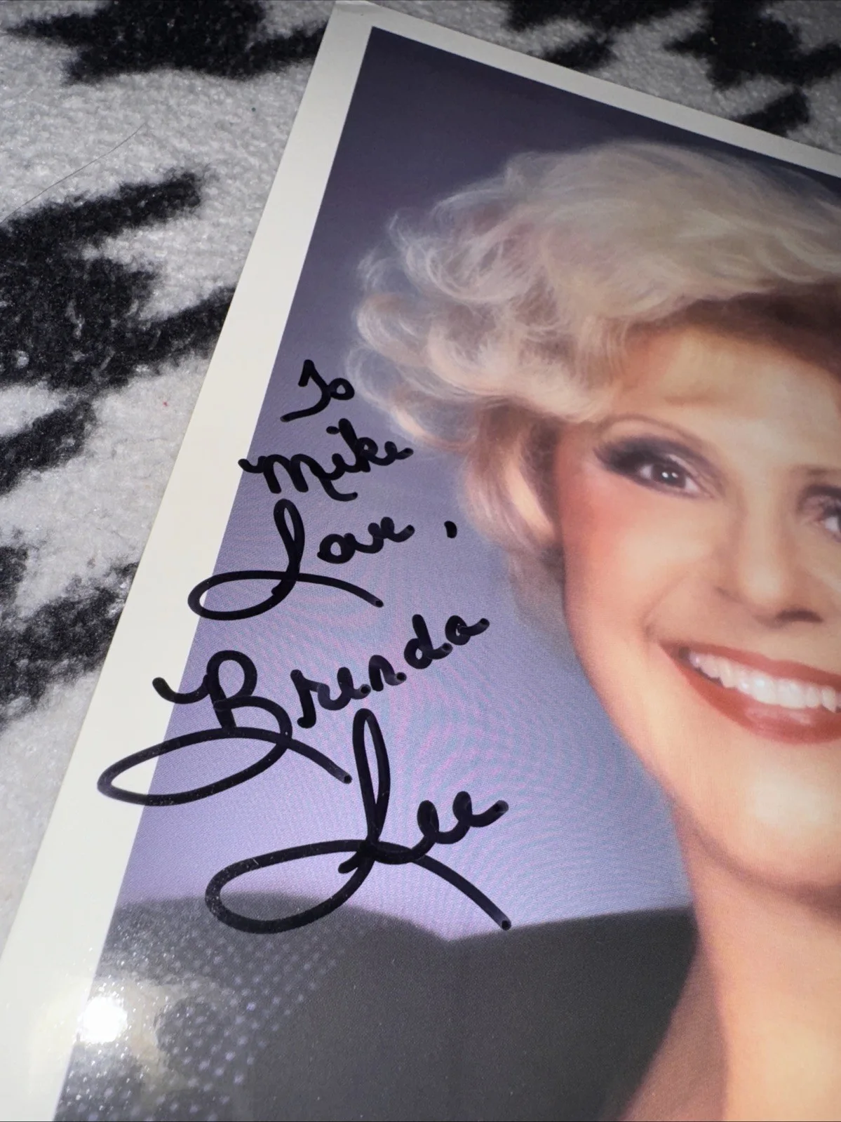Signed Brenda Lee 8x10 Photo, image 2