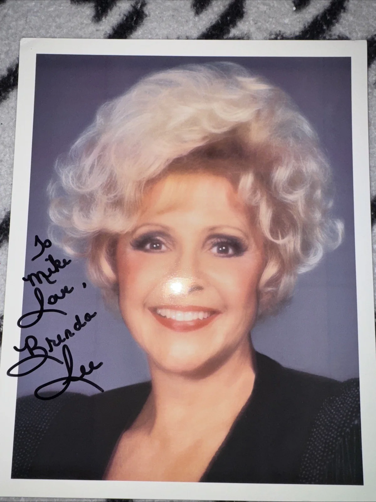 Signed Brenda Lee 8x10 Photo, image 4