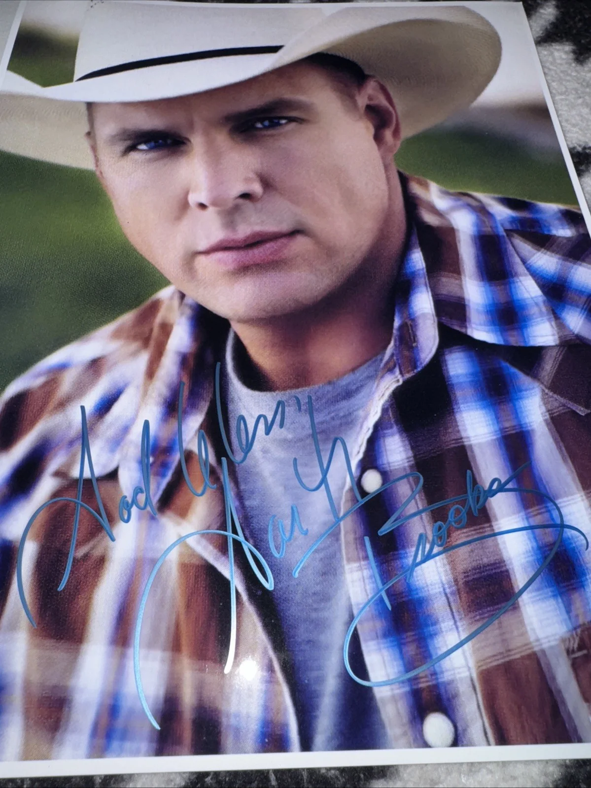Authentic Signed Garth Brooks 8x10 Photo, image 3