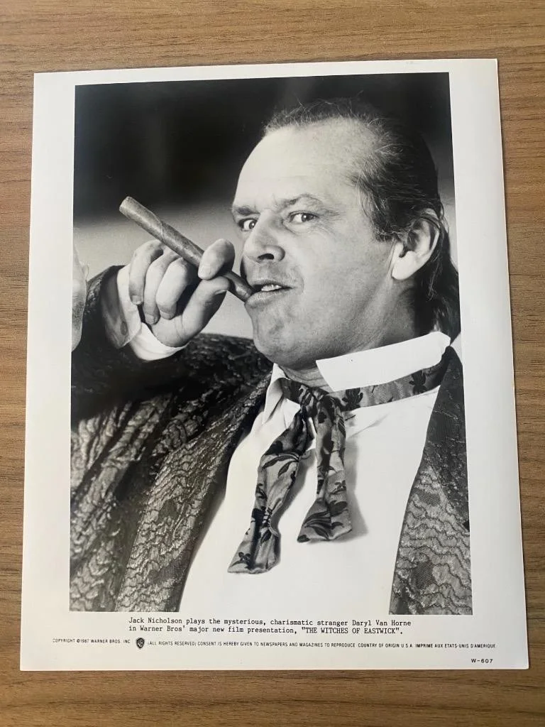 6 Original The Witches of Eastwick Press Film Still Photos 1987 Jack Nicholson, изображение 4