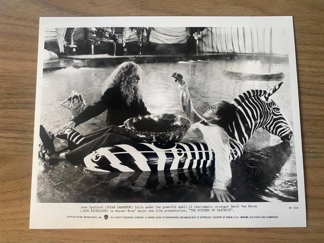 6 Original The Witches of Eastwick Press Film Still Photos 1987 Jack Nicholson, изображение 5