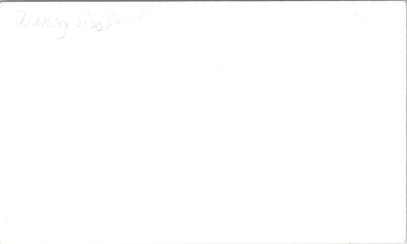 Nancy Stafford — Nancy Stafford Signed 3x5 Index Card Matlock Autographed, image 2
