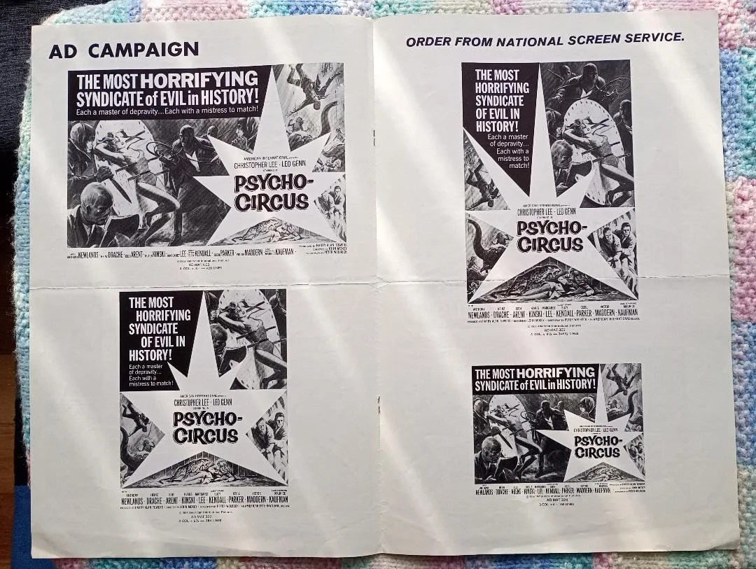 PSYCHO - CIRCUS pressbook, изображение 2