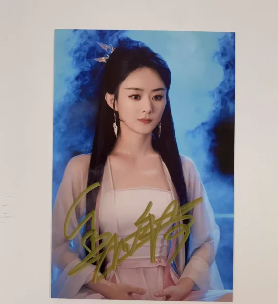 Zhao Liying's Signature 6-Inch Celebrity Autographed Photo, изображение 3