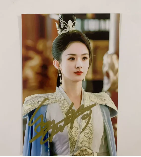 Zhao Liying's Signature 6-Inch Celebrity Autographed Photo, изображение 5
