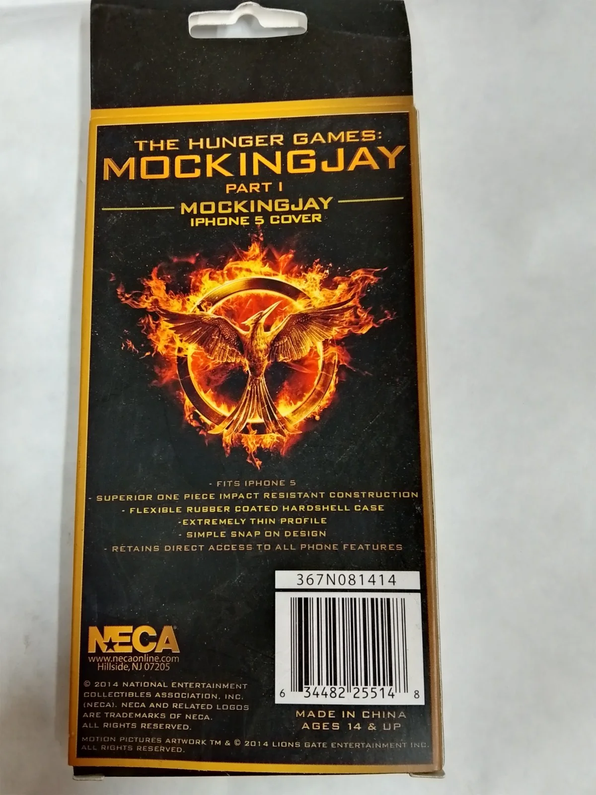 Hunger Games Catching Fire Mockingjay Iphone 5 Cover, image 2
